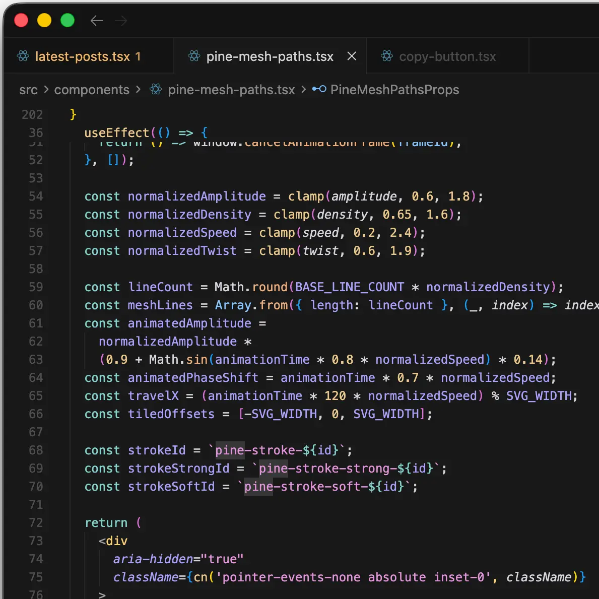 Entwicklerarbeitsplatz mit Code-Editor während einer iterativen Entwicklungsphase
